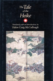 Book cover of The Tale of the Heike