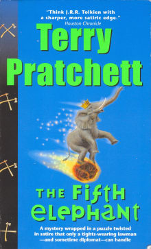 Book cover of The Fifth Elephant