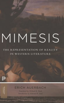 Book cover of Mimesis: The Representation of Reality in Western Literature