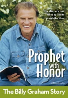 Book cover of A Prophet with Honor: The Billy Graham Story