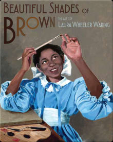 Book cover of Beautiful Shades of Brown: The Art of Laura Wheeler Waring