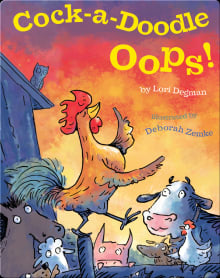 Book cover of Cock-a-Doodle-Oops!