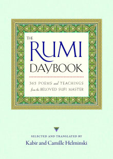 Book cover of The Rumi Daybook: 365 Poems and Teachings from the Beloved Sufi Master