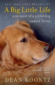 Book cover of A Big Little Life: A Memoir of a Joyful Dog Named Trixie