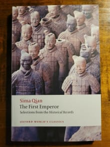 Book cover of The First Emperor: Selections from the Historical Records (Oxford World's Classics)