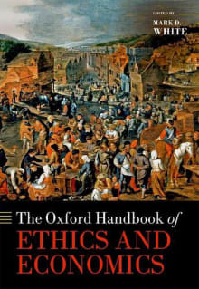 Book cover of The Oxford Handbook of Ethics and Economics