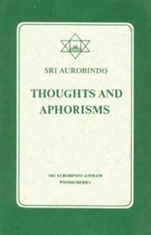 Book cover of Thoughts and Aphorisms