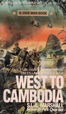 Book cover of West to Cambodia