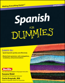 Book cover of Spanish for Dummies