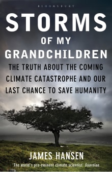 Book cover of Storms of My Grandchildren: The Truth about the Coming Climate Catastrophe and Our Last Chance to Save Humanity