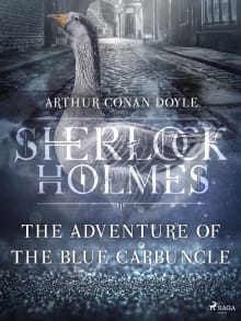 Book cover of The Adventure of the Blue Carbuncle