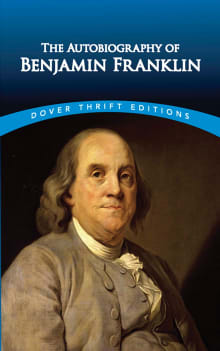 Book cover of The Autobiography of Benjamin Franklin