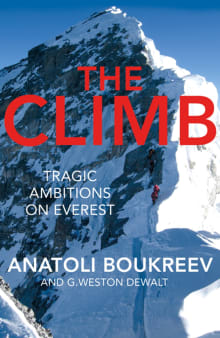 Book cover of The Climb: Tragic Ambitions on Everest