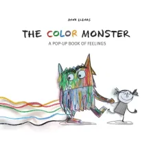 Book cover of The Color Monster: A Pop-Up Book of Feelings