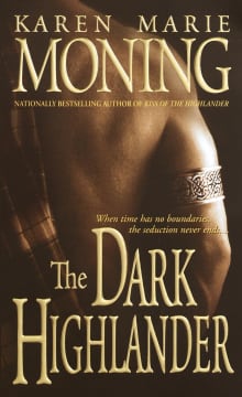 Book cover of The Dark Highlander