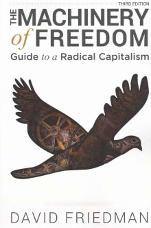 Book cover of The Machinery of Freedom: Guide to a Radical Capitalism