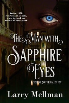 Book cover of The Man With Sapphire Eyes