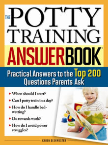 Book cover of The Potty Training Answer Book: Practical Answers to the Top 200 Questions Parents Ask