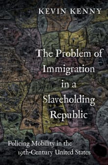 Book cover of The Problem of Immigration in a Slaveholding Republic: Policing Mobility in the Nineteenth-Century United States