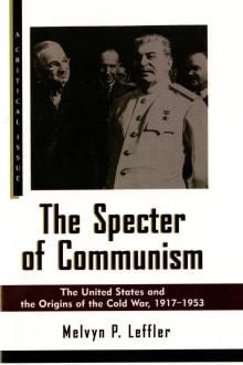 Book cover of The Specter of Communism: The United States and the Origins of the Cold War, 1917-1953