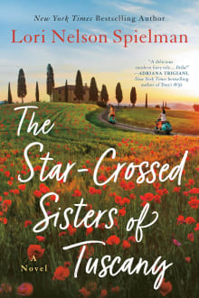 Book cover of The Star-Crossed Sisters of Tuscany