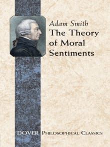 Book cover of The Theory of Moral Sentiments