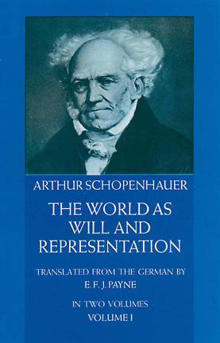Book cover of The World as Will and Representation, Vol. 1