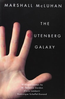Book cover of The Gutenberg Galaxy: The Making of Topographic Man