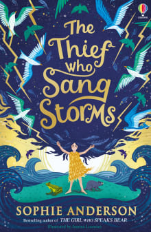 Book cover of The Thief Who Sang Storms