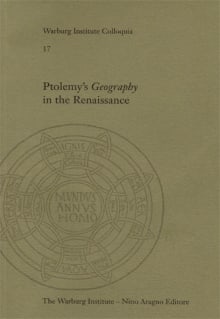 Book cover of Ptolemy’s Geography in the Renaissance