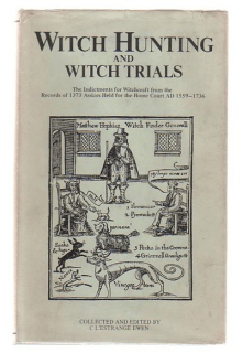 Book cover of Witch Hunting and Witch Trials