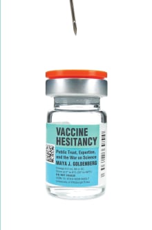 Book cover of Vaccine Hesitancy: Public Trust, Expertise, and the War on Science