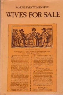 Book cover of Wives for Sale: An Ethnographic Study of British Popular Divorce
