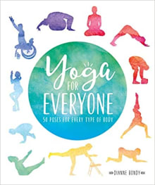 Book cover of Yoga for Everyone: 50 Poses for Every Type of Body