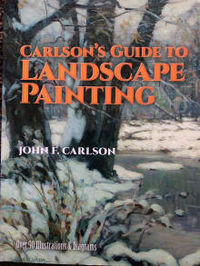 Book cover of Carlson's Guide to Landscape Painting