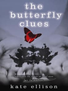 Book cover of The Butterfly Clues