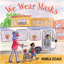 Book cover of We Wear Masks