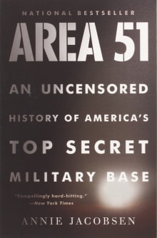 Book cover of Area 51: An Uncensored History of America's Top Secret Military Base