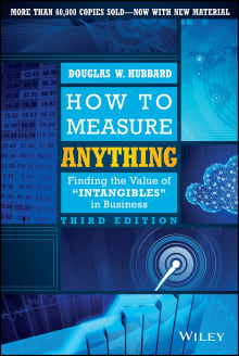Book cover of How to Measure Anything: Finding the Value of Intangibles in Business