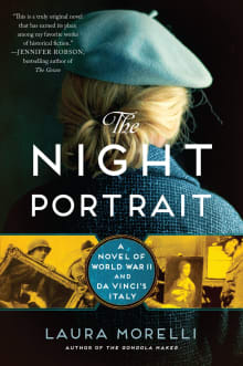 Book cover of The Night Portrait: A Novel of World War II and Da Vinci's Italy