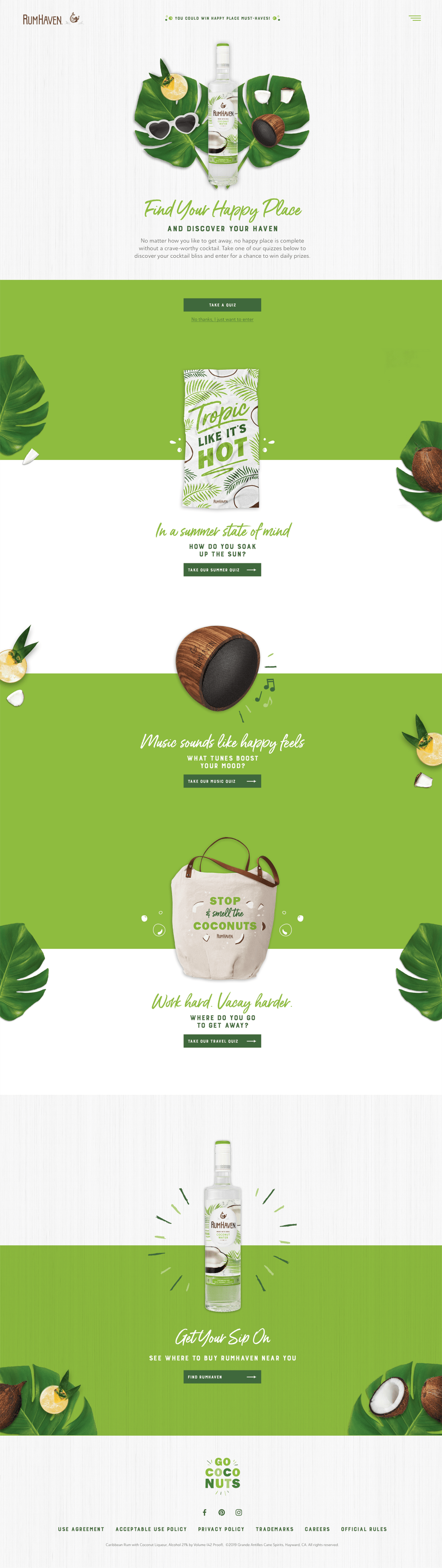 Sunnier Landing Page
