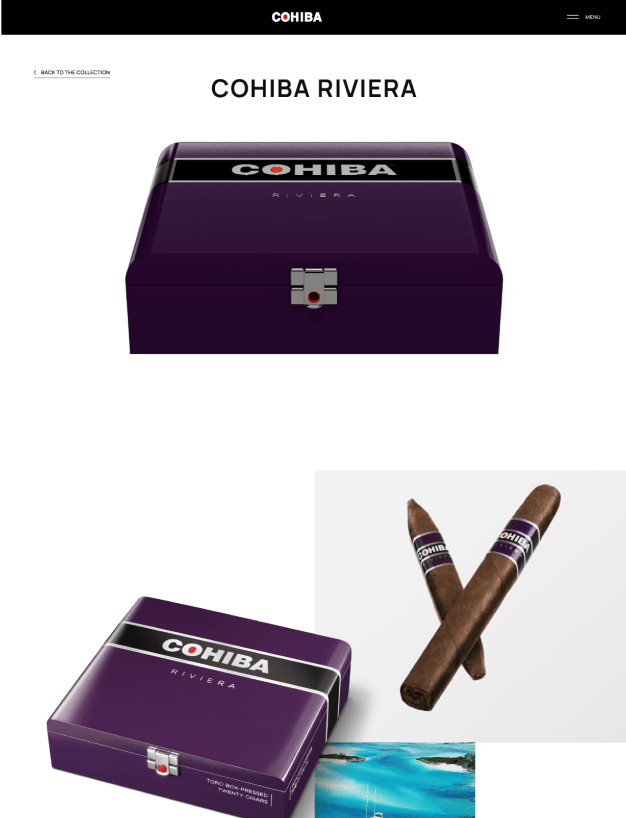 Learn more about Cohiba.com