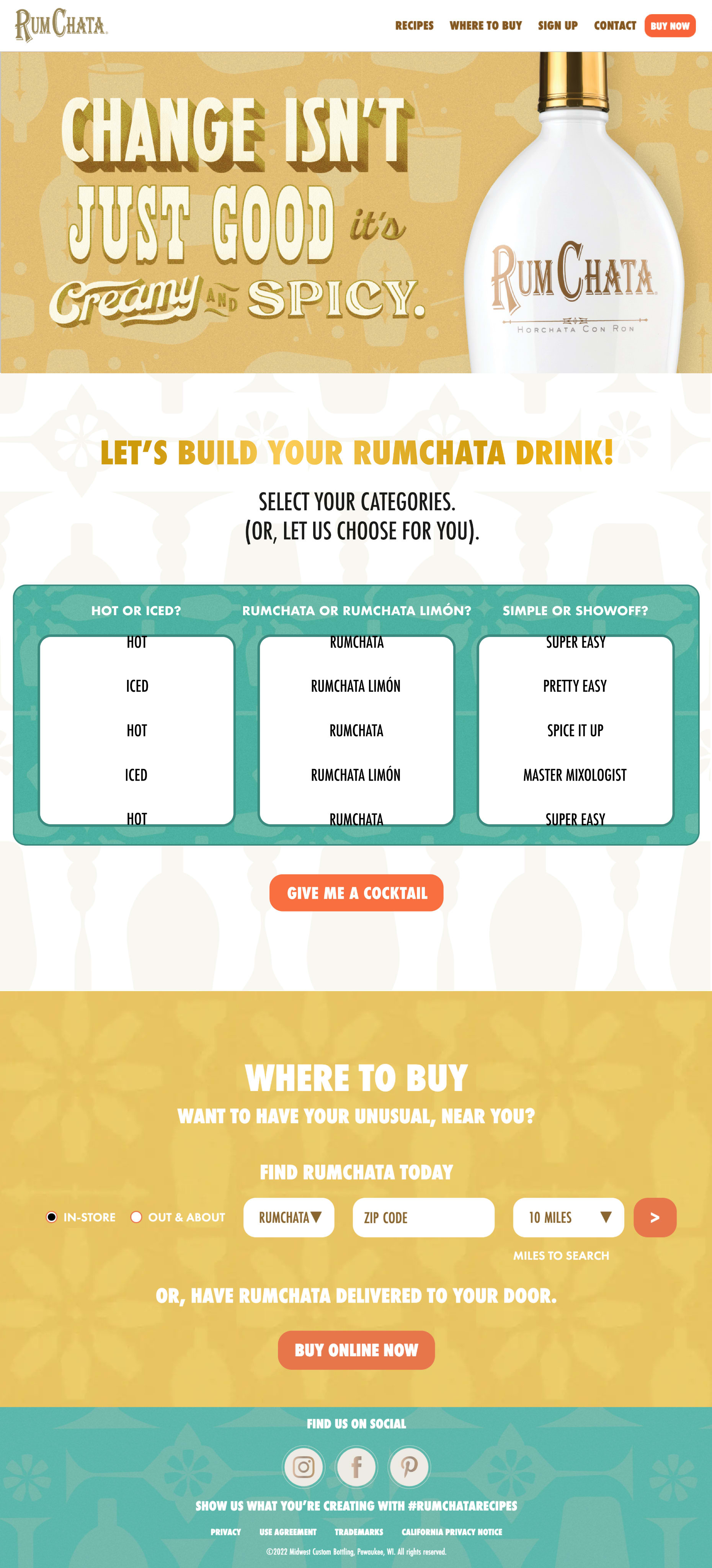Build Your Own Drink Detailed Image