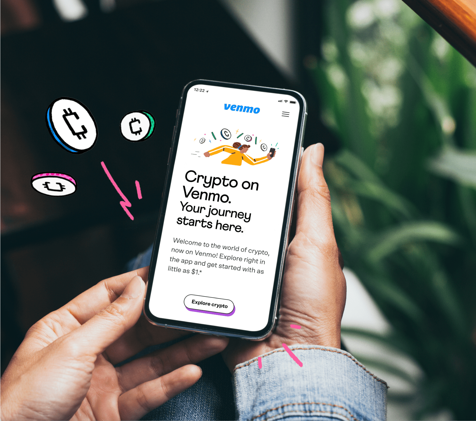 Crypto with Venmo Photo