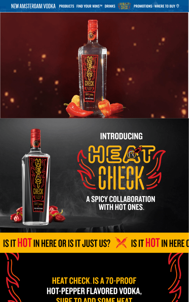 Learn more about Heat Check Vodka