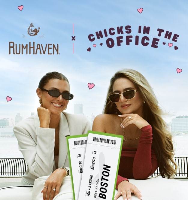 Learn more about RumHaven X Chicks in the Office