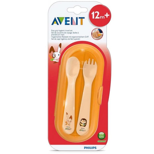 AVENT TODDLER FORK  SPOON 12M+