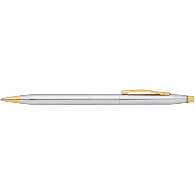 Cross Click Medalist Chrome/Gold Tone Trim Ballpoint