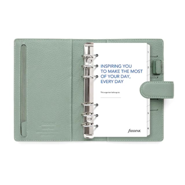 Filofax Personal Organiser Norfolk Sage