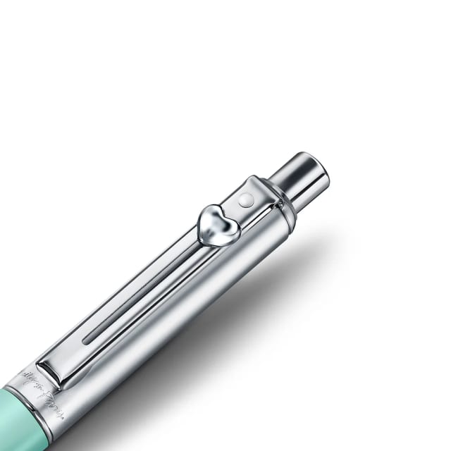 Sheaffer Sentinel Emily in Paris Sentinel Green/Chrome Heart Clip Ballpoint